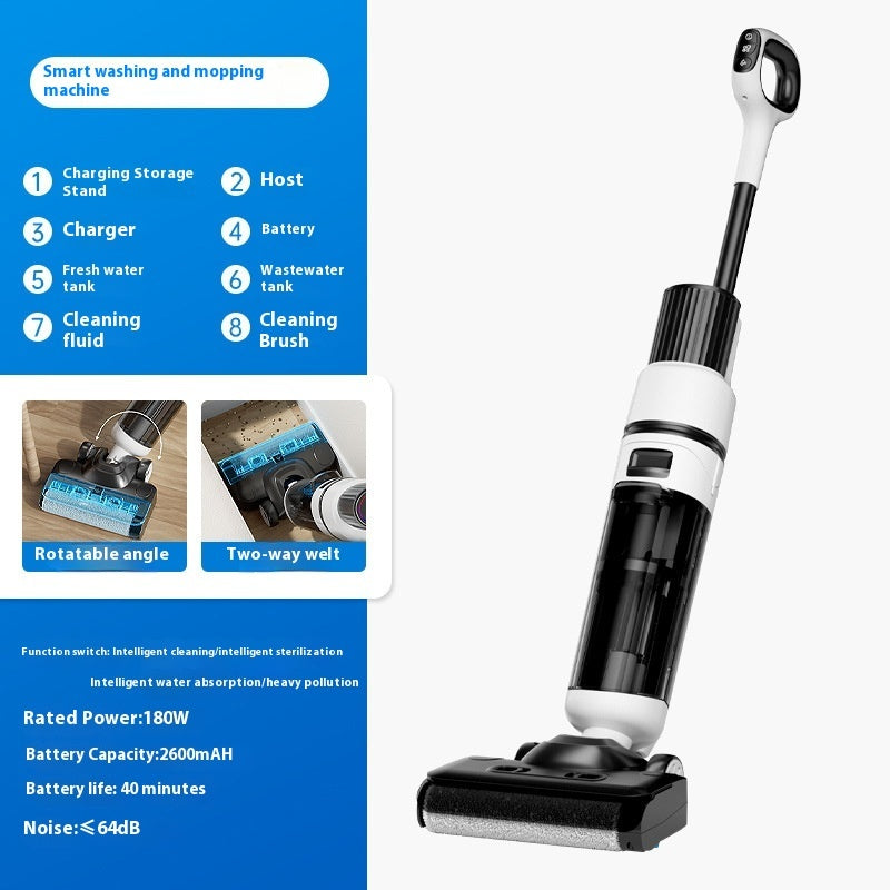 Three-inone Electric Mop Wireless Vacuum Cleaner Intelligent