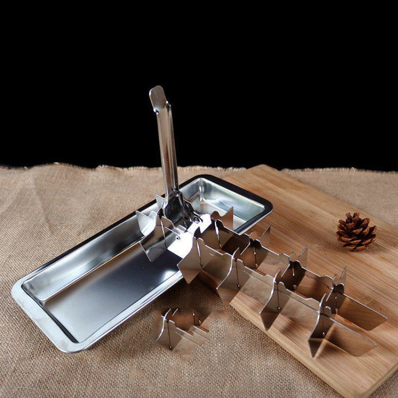 Durable Stainless Steel Ice Cube Molds Homemade & Efficient
