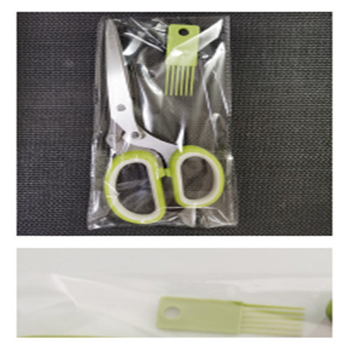 Stainless Steel Herb Scissors Multifunctional Kitchen Cutter