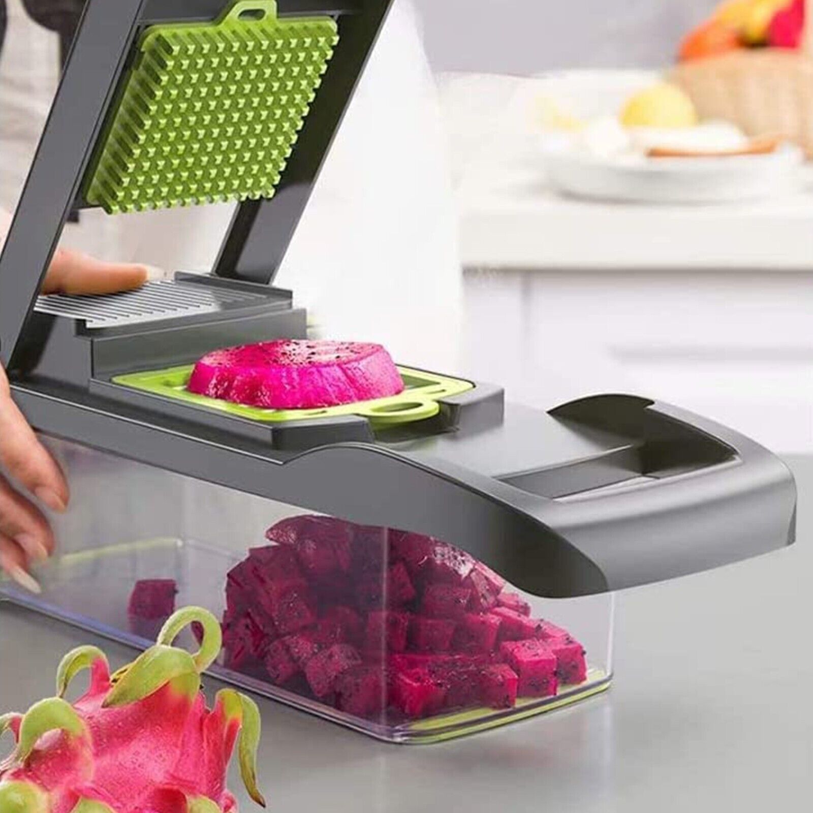 Effortless Cooking with 15-in-1 Vegetable Chopper & Slicer