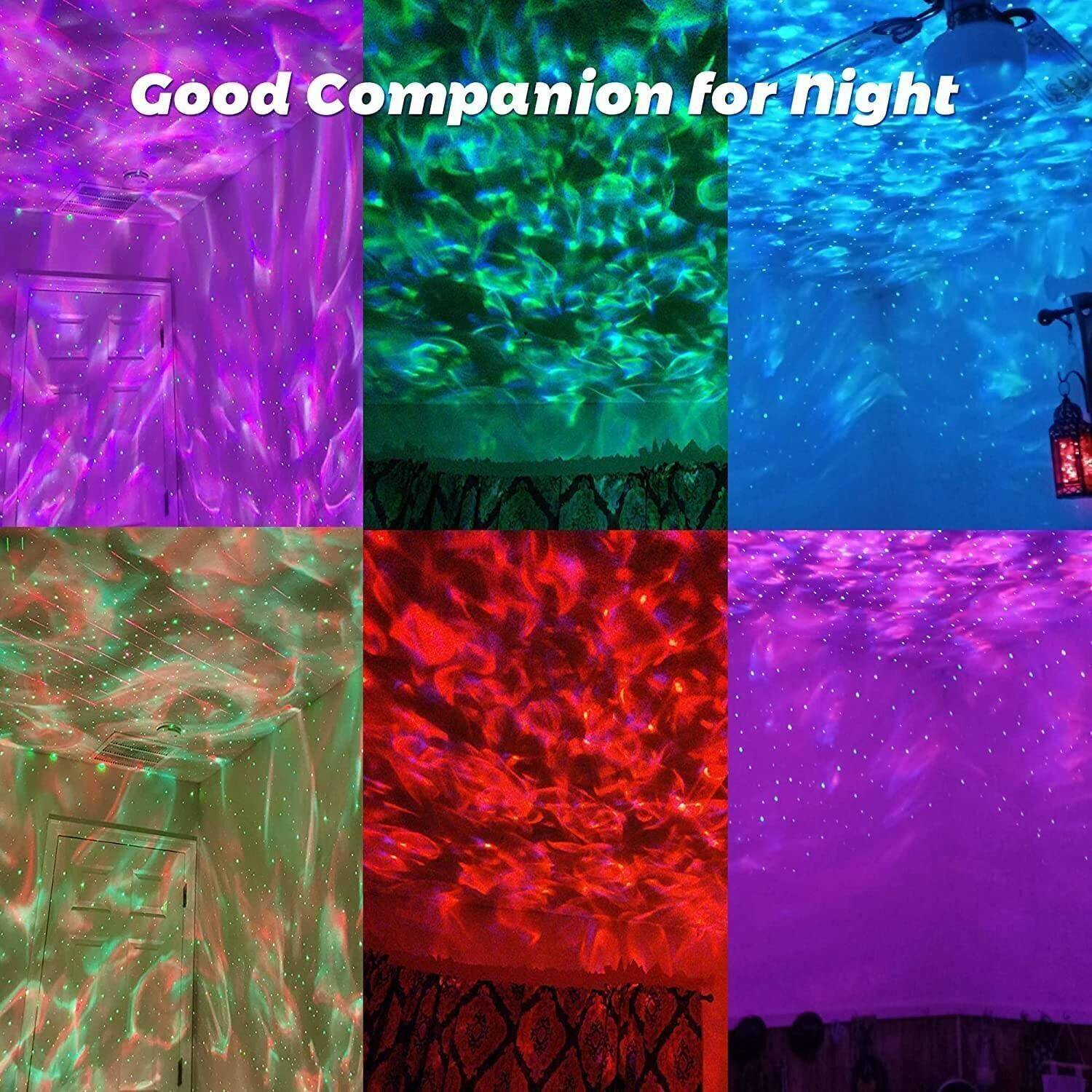 LED Galaxy Starry Night Light Projector Ocean Star Sky Party