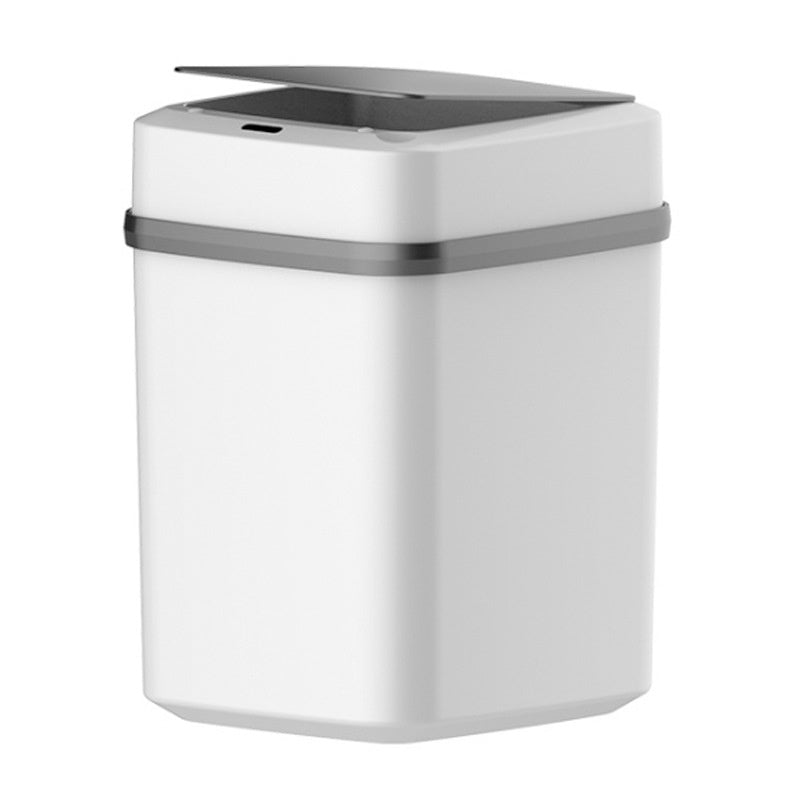 Household Fully Automatic Induction Smart Trash Can With Lid