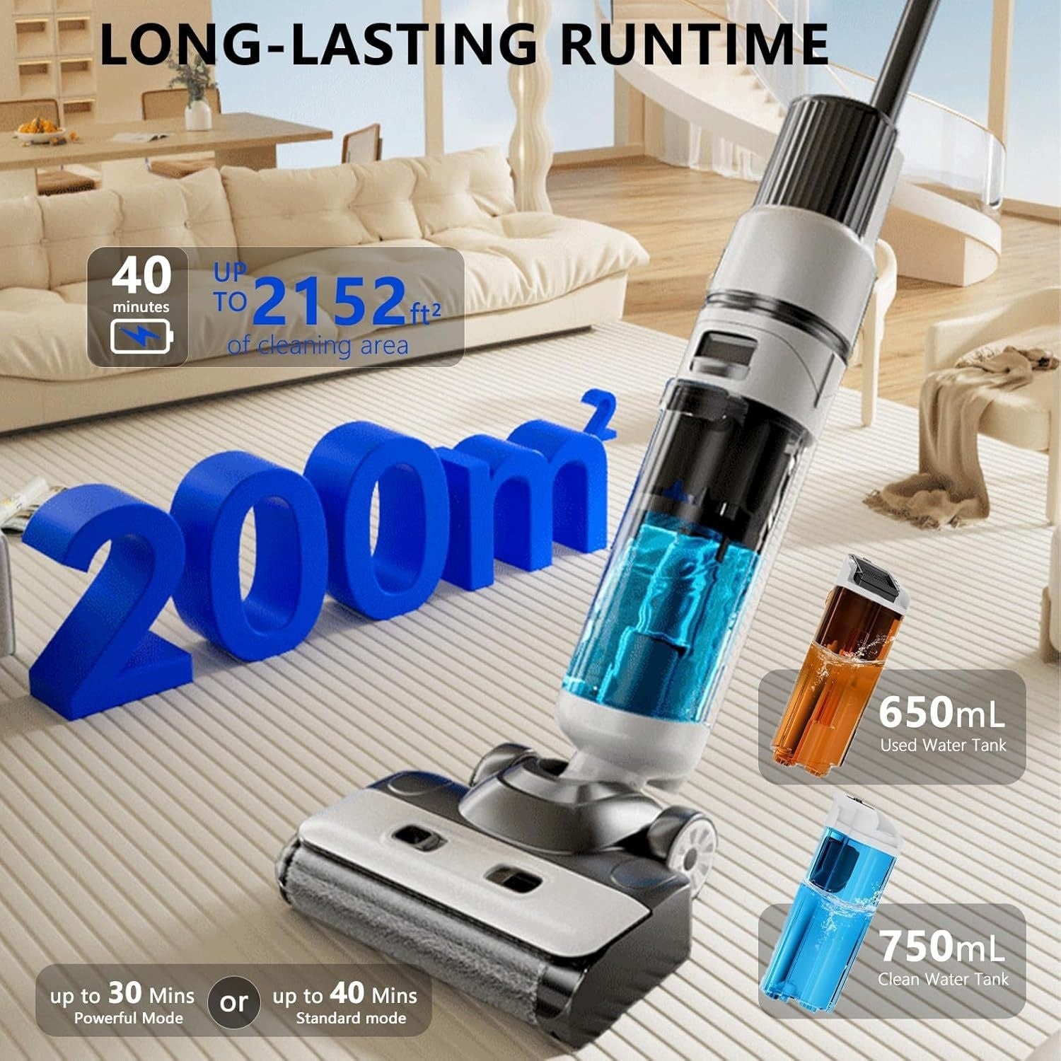 Three-inone Electric Mop Wireless Vacuum Cleaner Intelligent