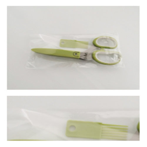 Stainless Steel Herb Scissors Multifunctional Kitchen Cutter