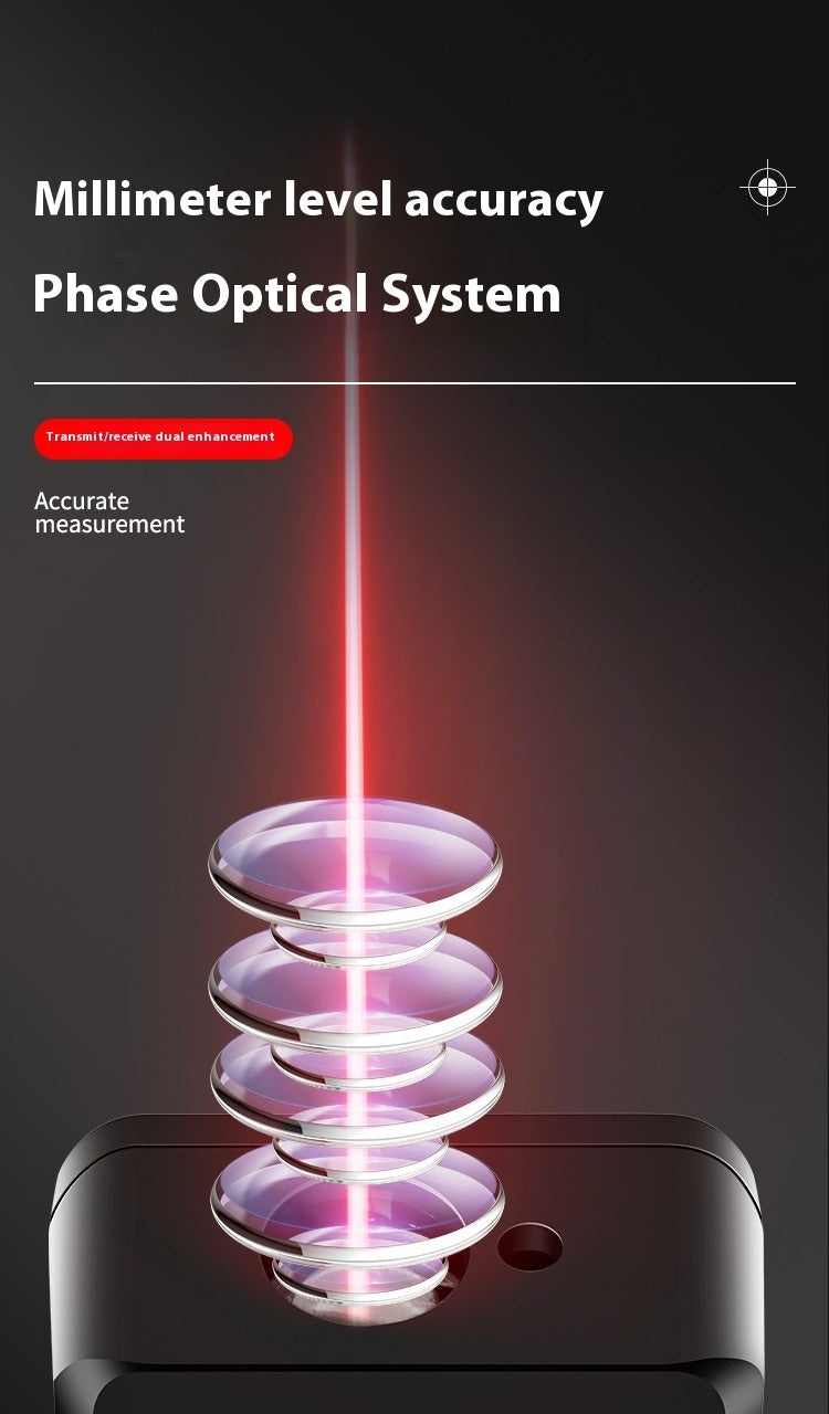 Handheld Laser Rangefinder 120m - Precision Measurement Tool
