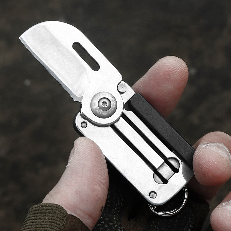 Function Portable Keychain Mini Tool Folding Knife