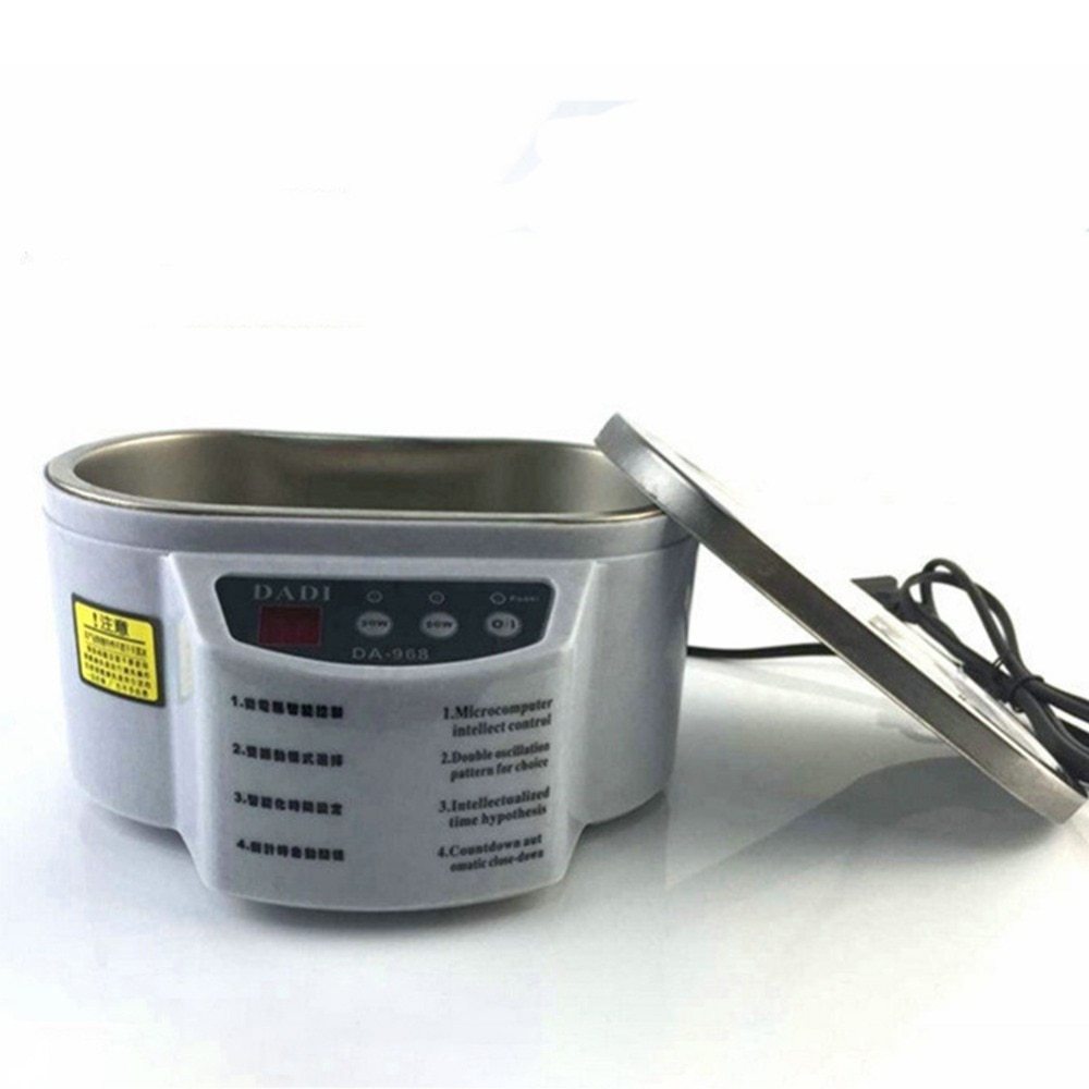 600ml Mini Ultrasonic Cleaner Jewelry Glasses Circuit Board