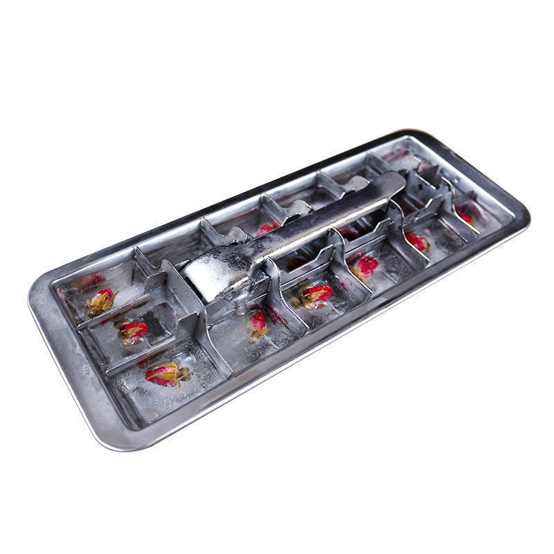 Durable Stainless Steel Ice Cube Molds  Homemade & Efficient