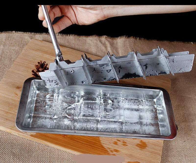 Durable Stainless Steel Ice Cube Molds  Homemade & Efficient