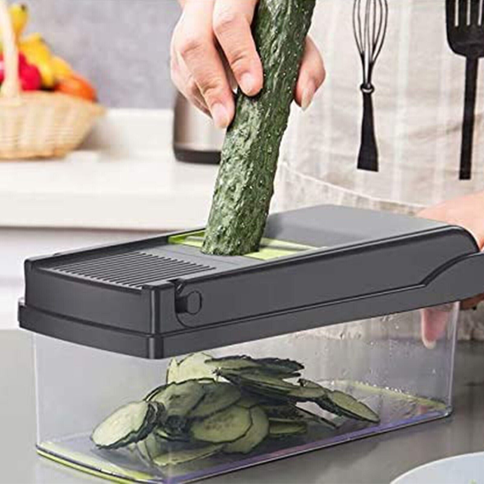 Effortless Cooking with 15-in-1 Vegetable Chopper & Slicer