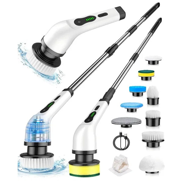 Electric Spin Scrubber Cordless Bath Tub Shower Cleaning