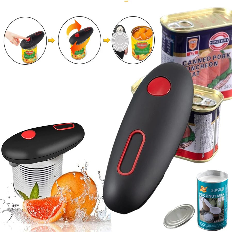 Efficient Electric Can Opener - Essential Kitchen Tool