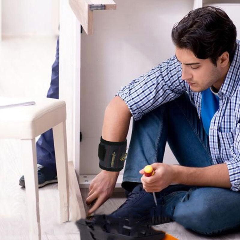 Magnetic Wrist Strap Magnetic Tool Wristband Strong Magnetic