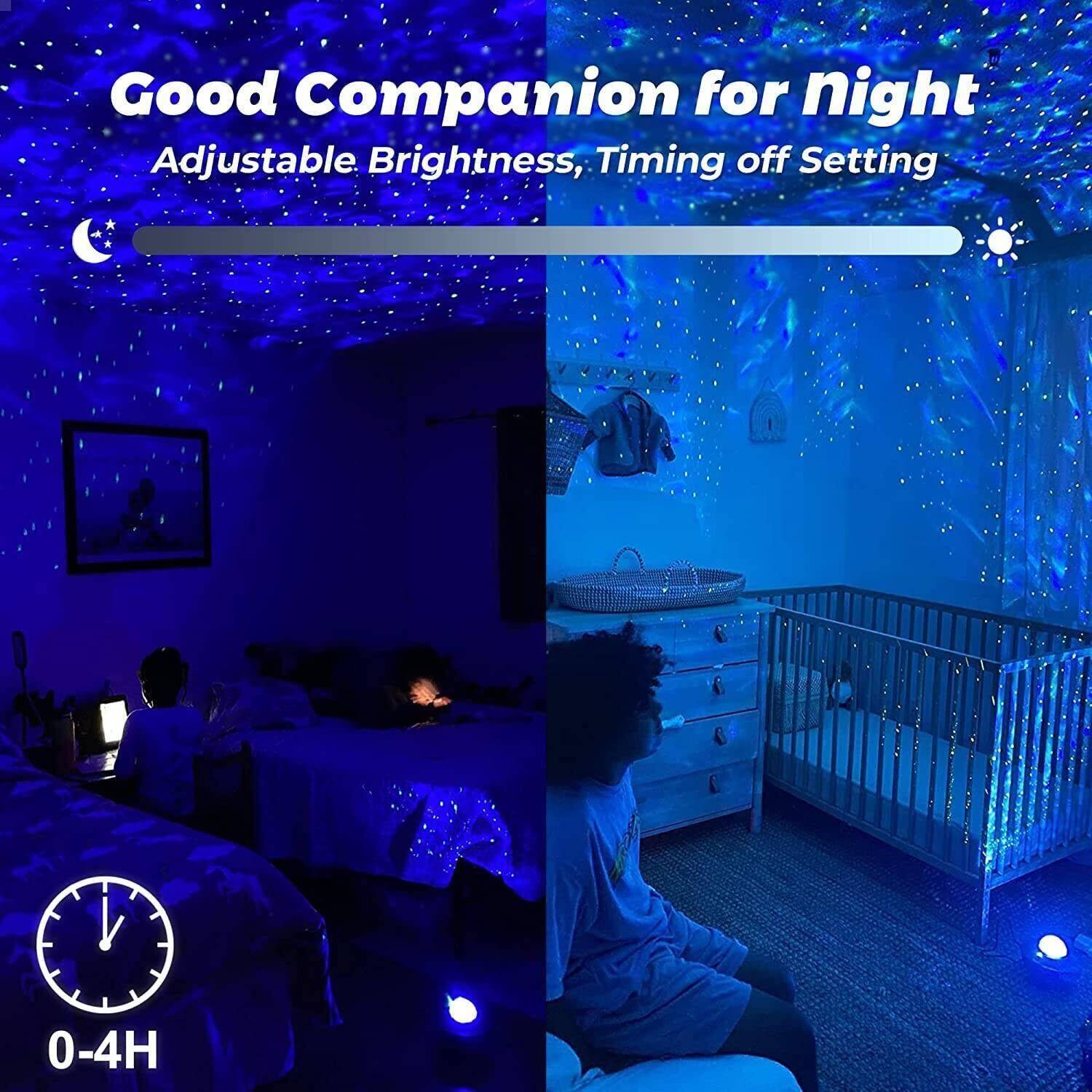 LED Galaxy Starry Night Light Projector Ocean Star Sky Party