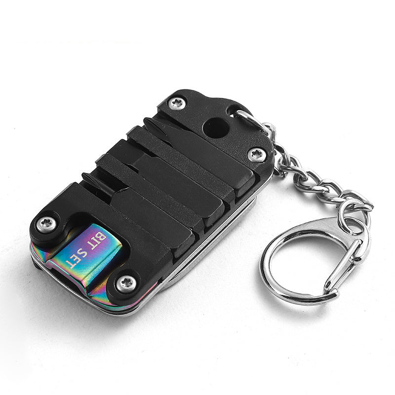 Function Portable Keychain Mini Tool Folding Knife