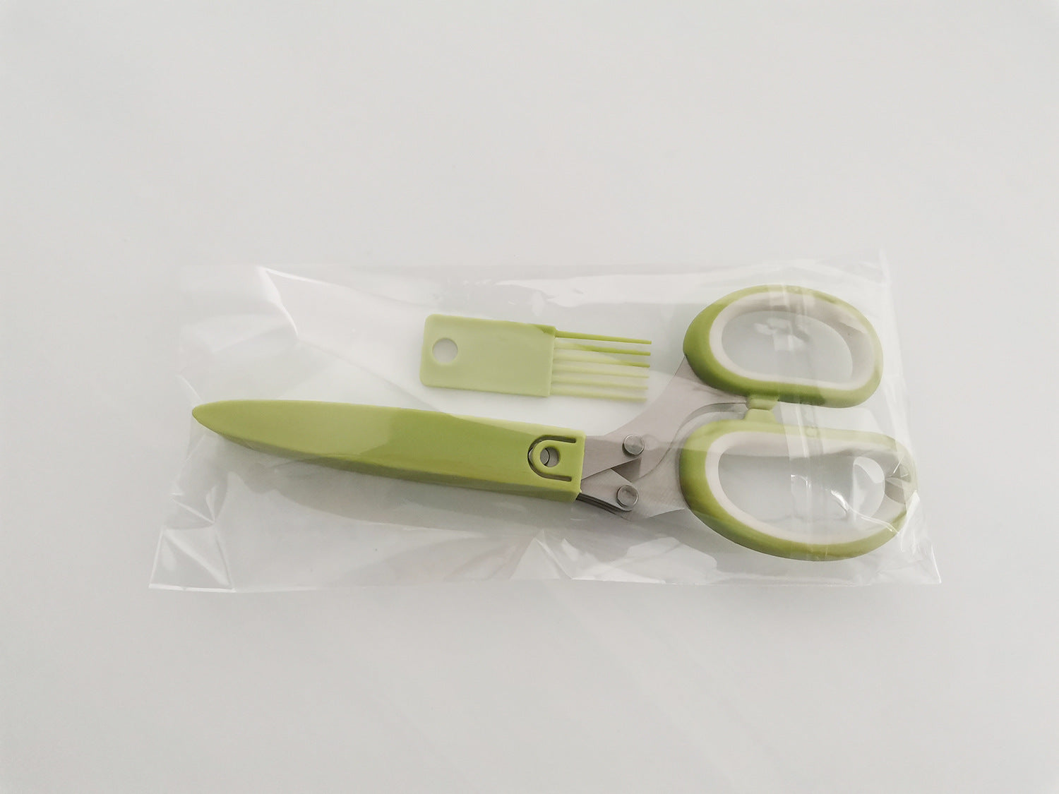 Stainless Steel Herb Scissors Multifunctional Kitchen Cutter